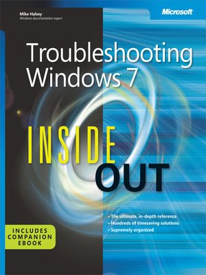 cover image of Troubleshooting Windows&#174; 7 Inside Out